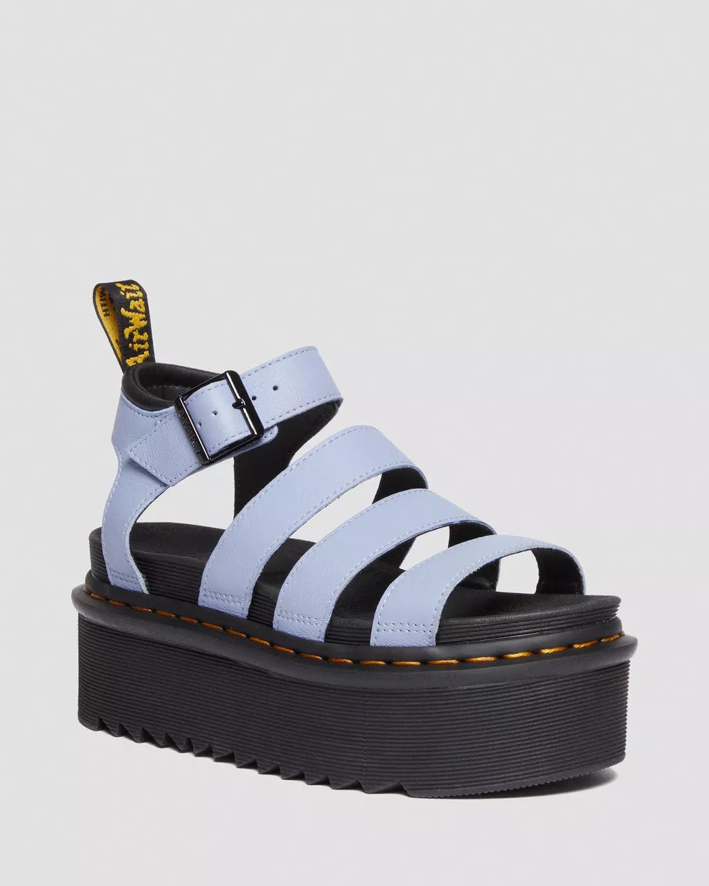 Blaire Quad Pisa Leather Strap Platform Sandals