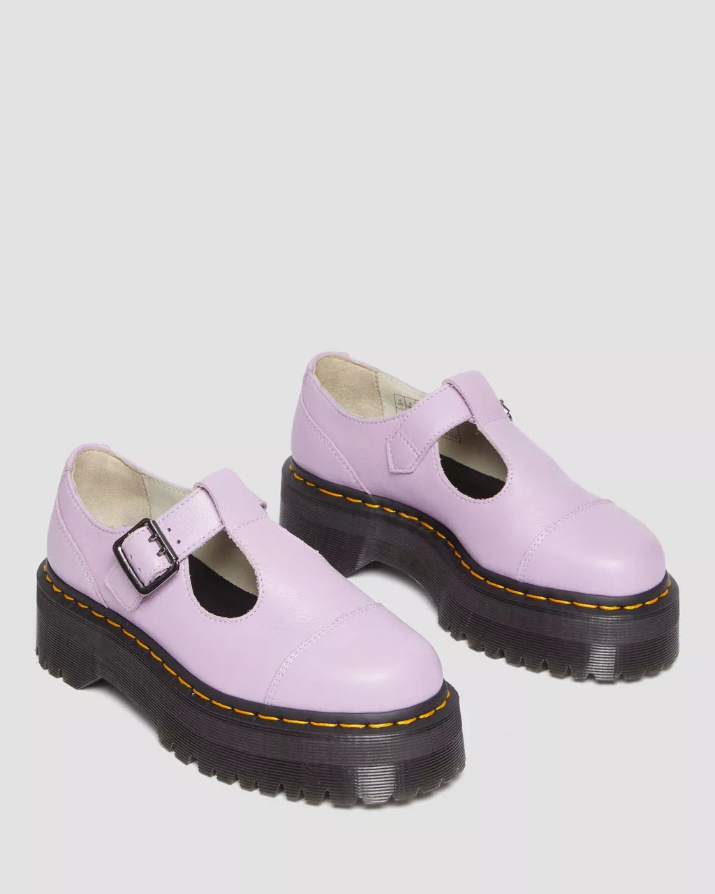 DR MARTENS Bethan Pisa Leather Platform Mary Jane Shoes