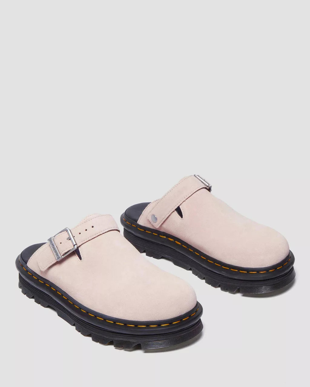 Zebzag Suede Casual Slingback Platform Mules