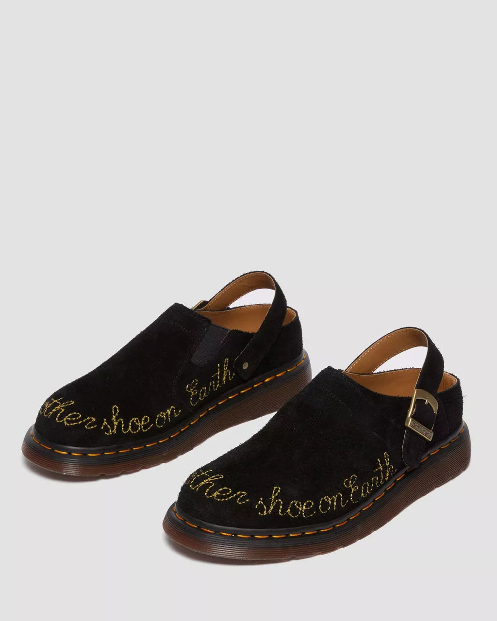 DR MARTENS Isham Desert Oasis Suede Mules