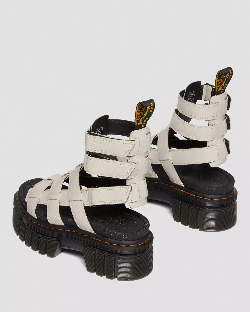 Ricki Nappa Lux Leather Platform Gladiator Sandals
