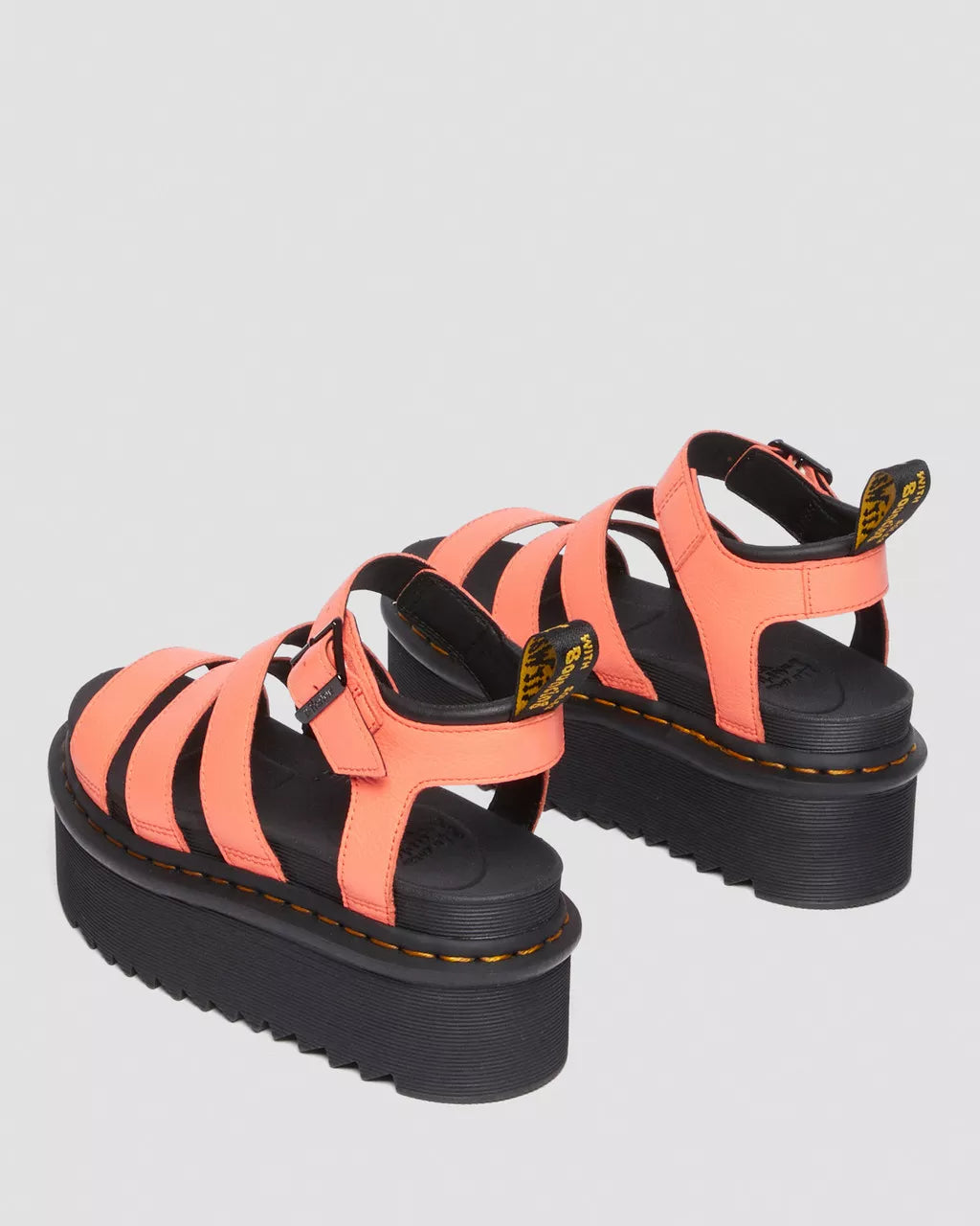Blaire Quad Pisa Leather Strap Platform Sandals