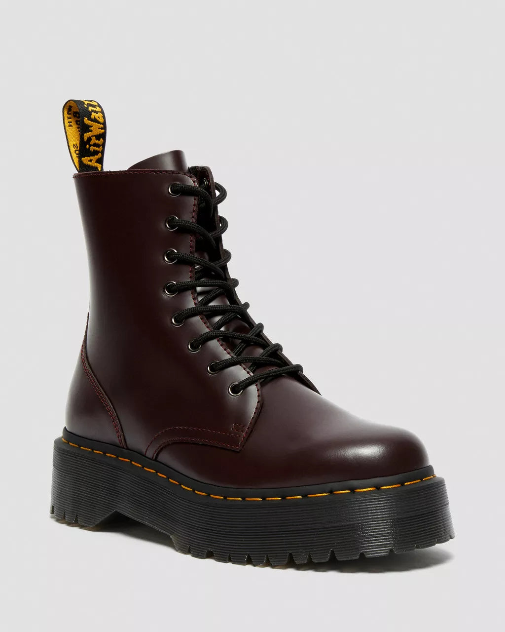 Jadon Smooth Leather Platform Boots