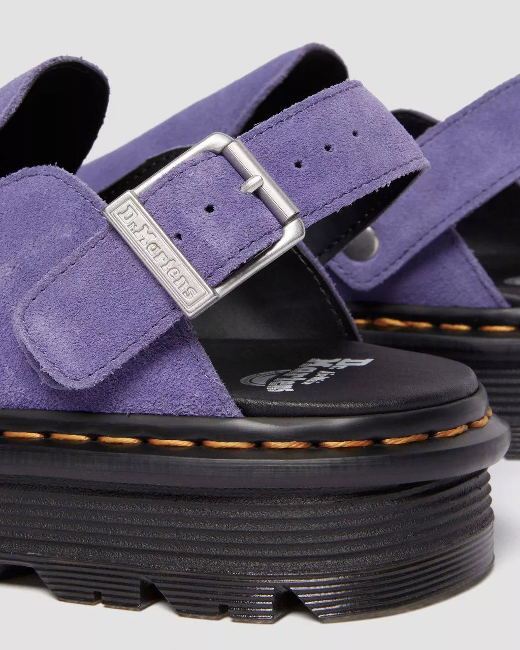 Zebzag Suede Casual Slingback Platform Mules