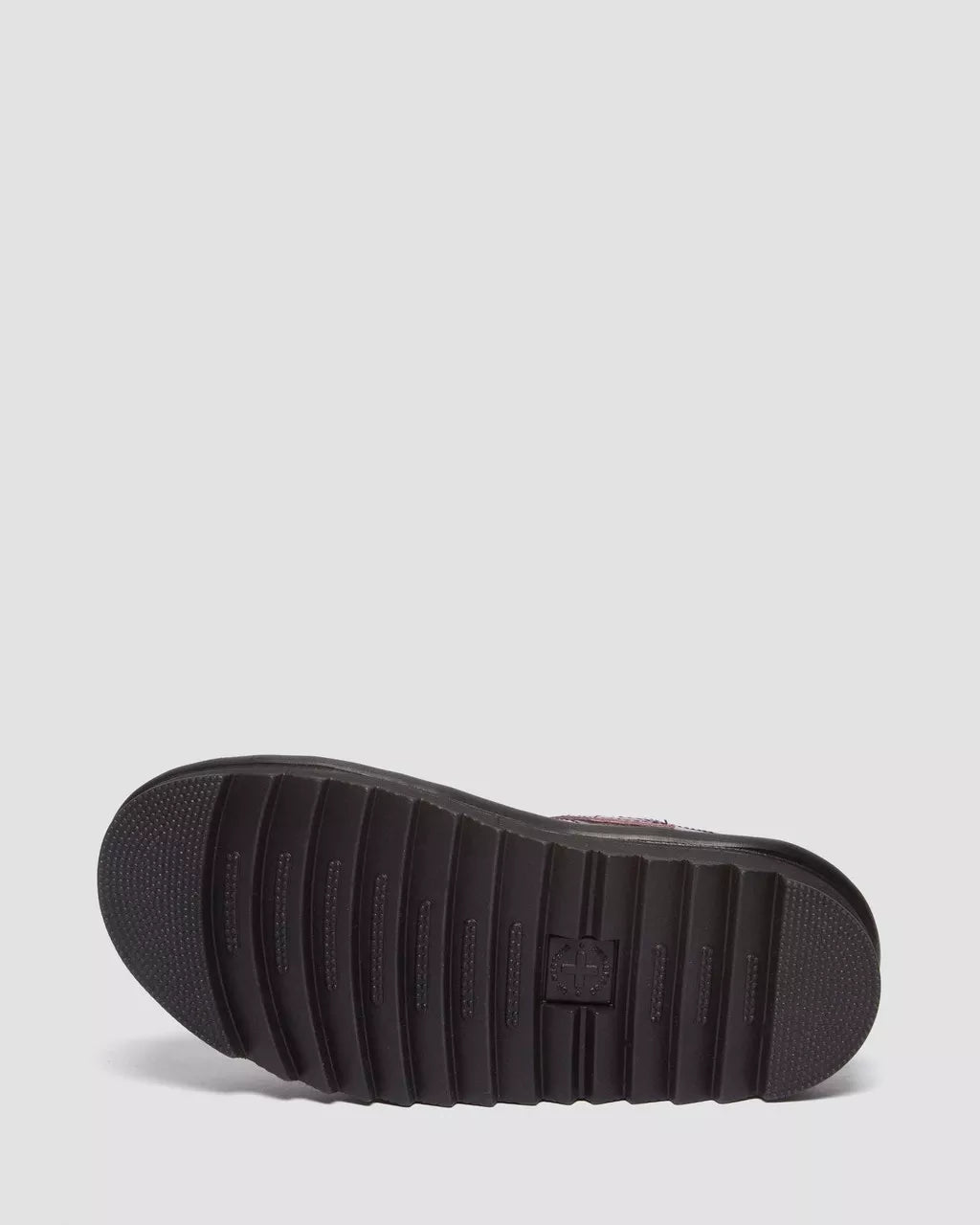 DR MARTENS Voss II Distressed Leather Platform Sandals