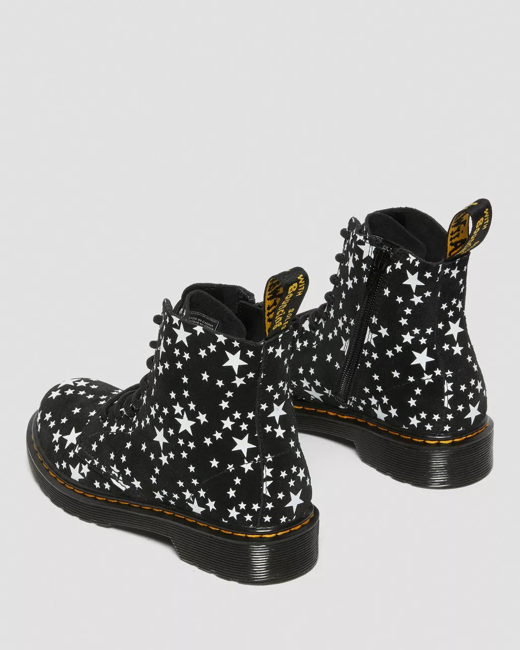 Junior 1460 Pascal Star Suede Lace Up Boots