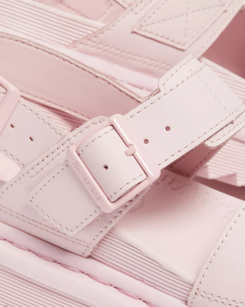 DR MARTENS Voss Hydro Leather Strap Sandals