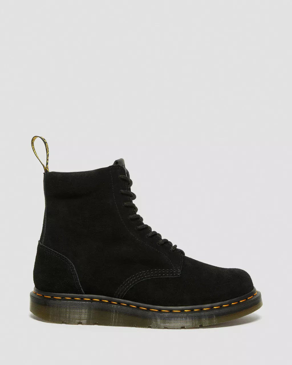 DR MARTENS Berman Suede Leather Boots