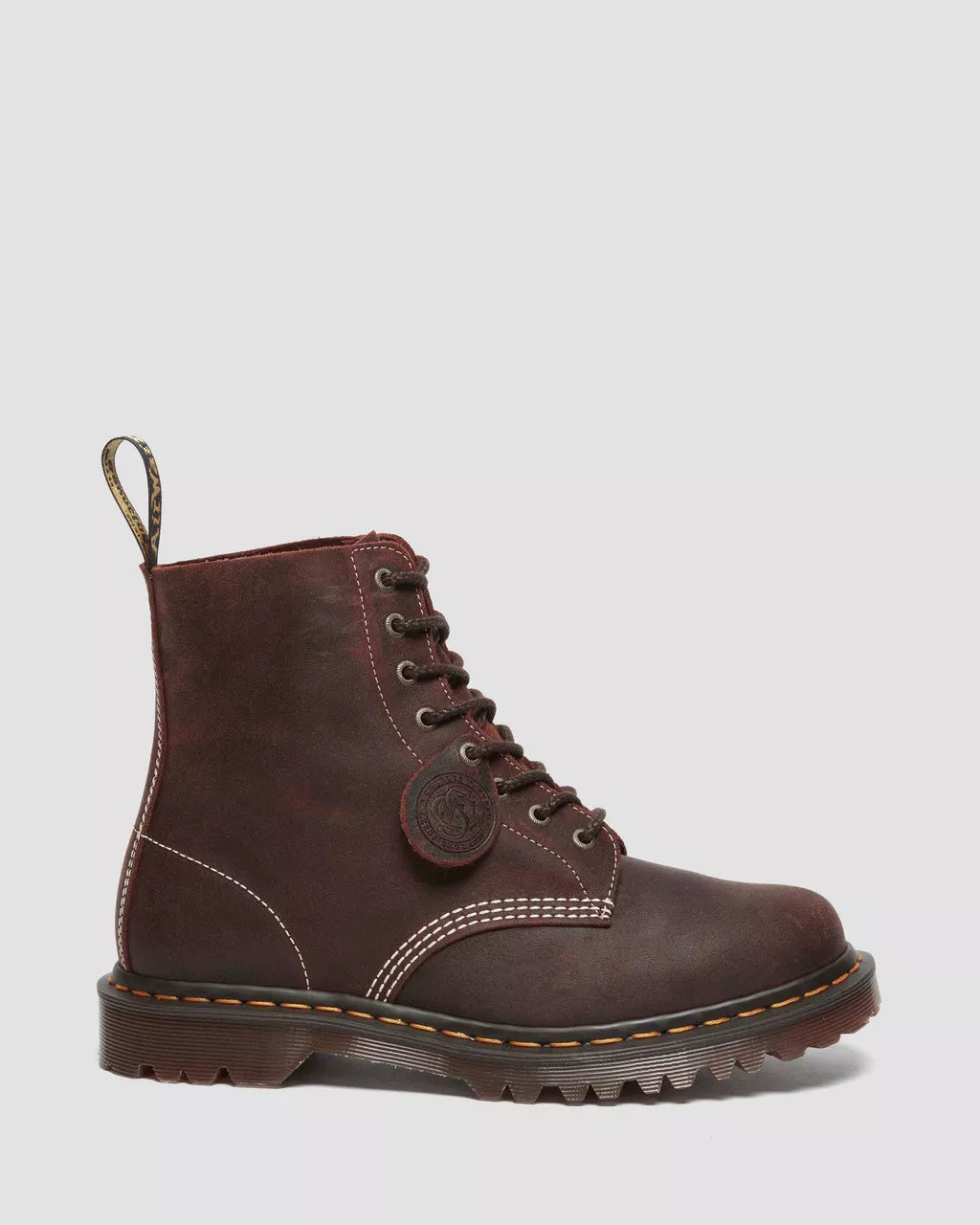 1460 Wax Commander Leather Lace Up Boots