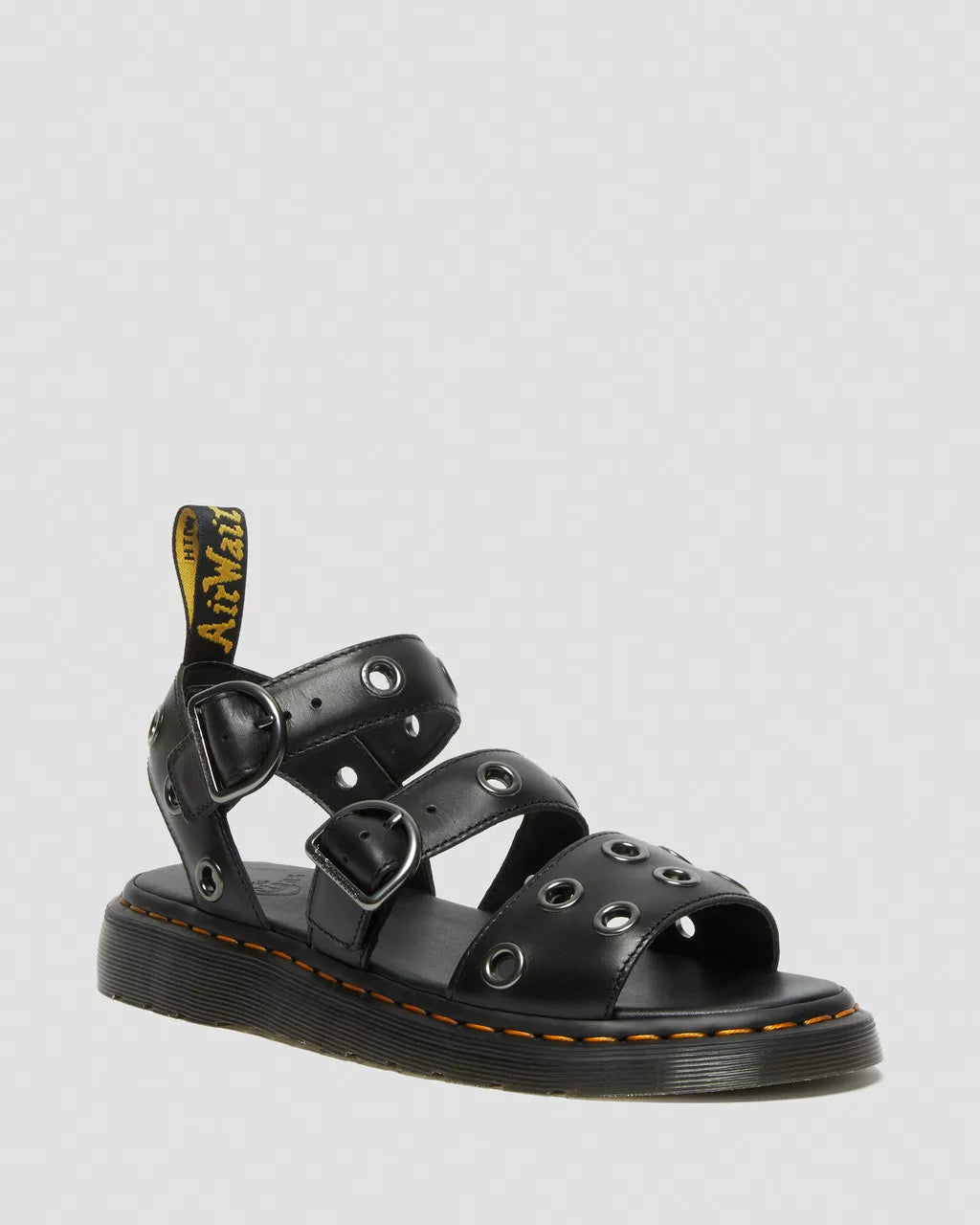 DR MARTENS Gryphon Hardware Brando Leather Sandals