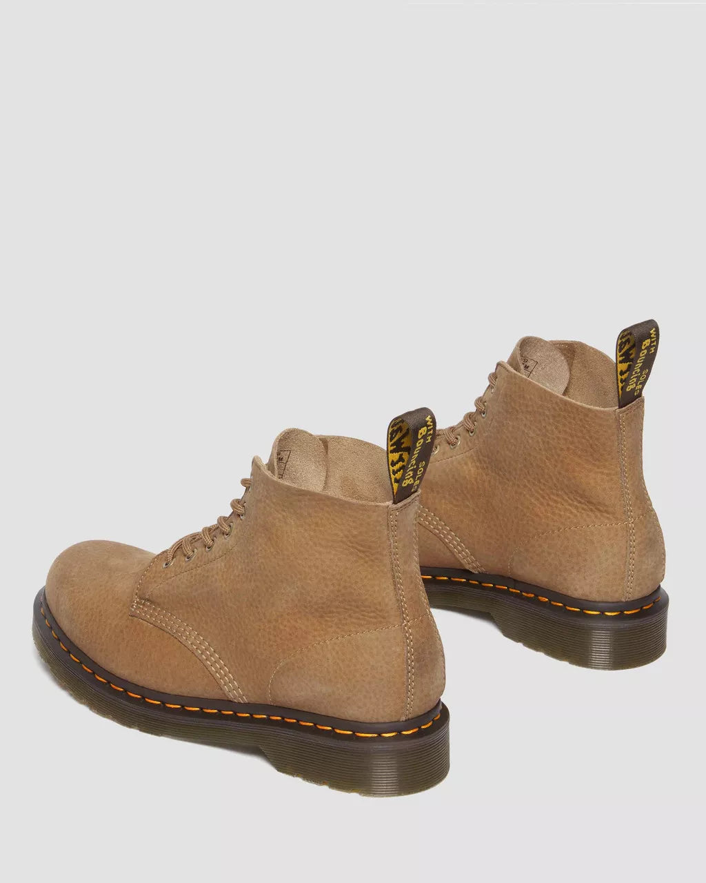 DR MARTENS 101 Tumbled Nubuck Leather Ankle Boots