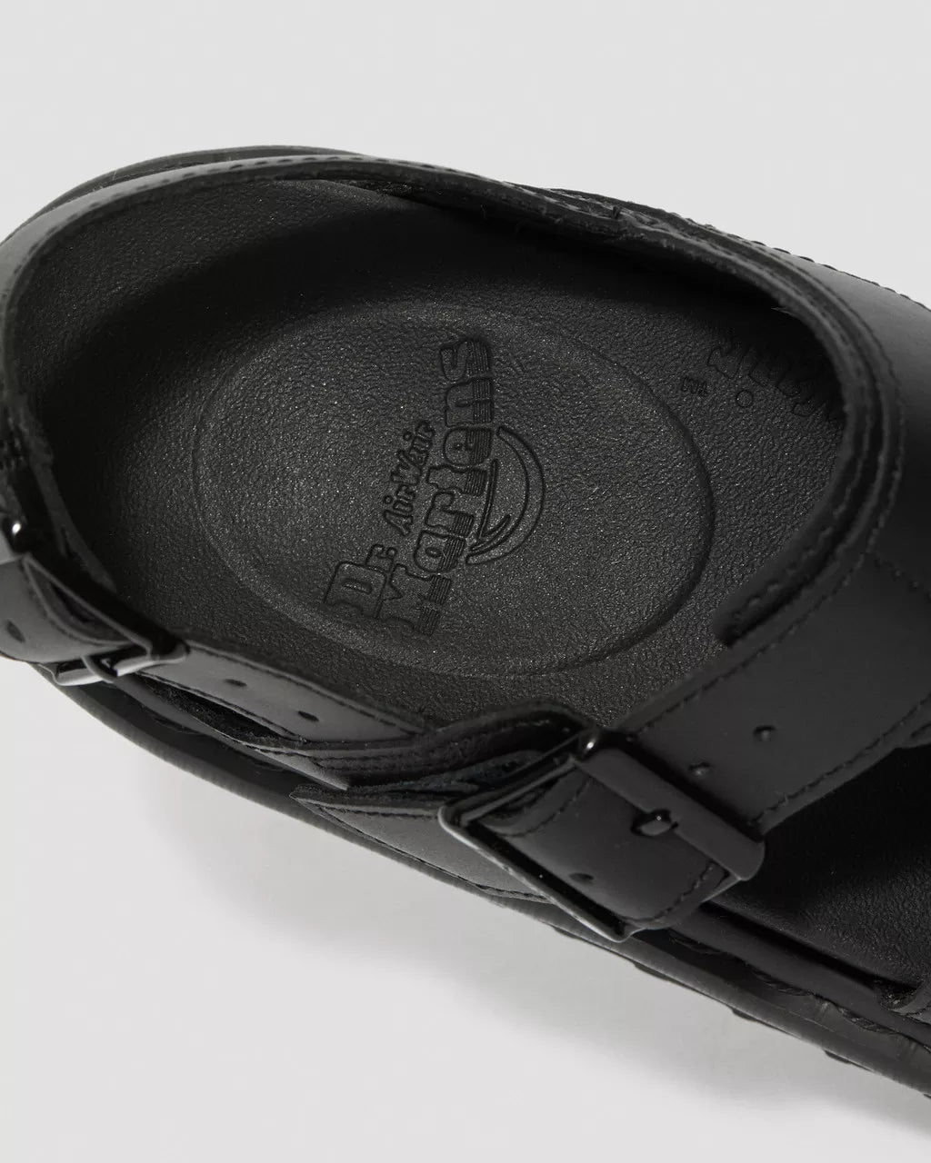DR MARTENS Voss Hydro Leather Strap Sandals
