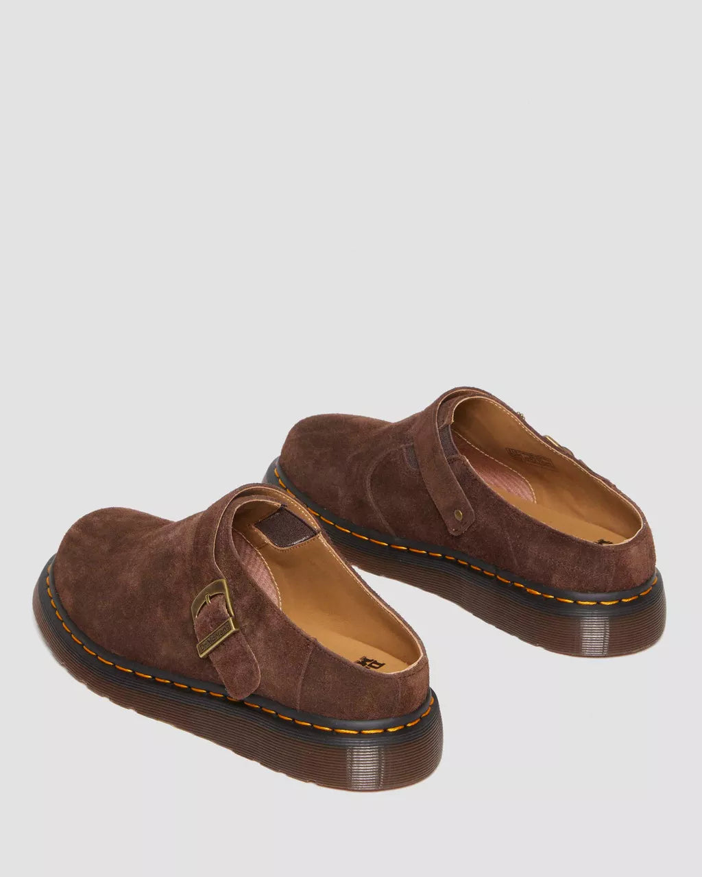 DR MARTENS Isham Desert Oasis Suede Mules