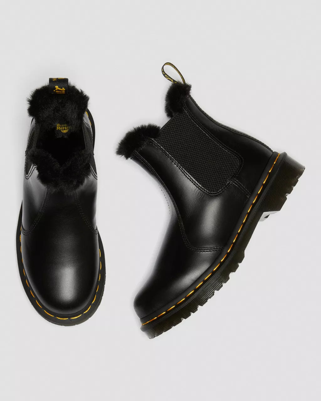 2976 Leonore Faux Fur Lined Chelsea Boots