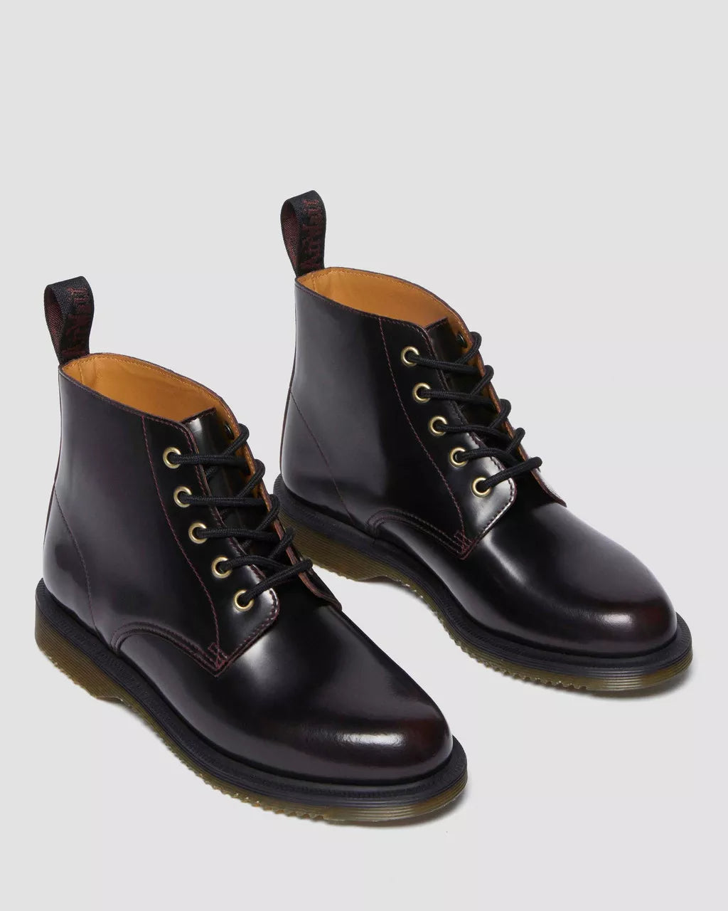 Emmeline Arcadia Leather Lace Up Boots