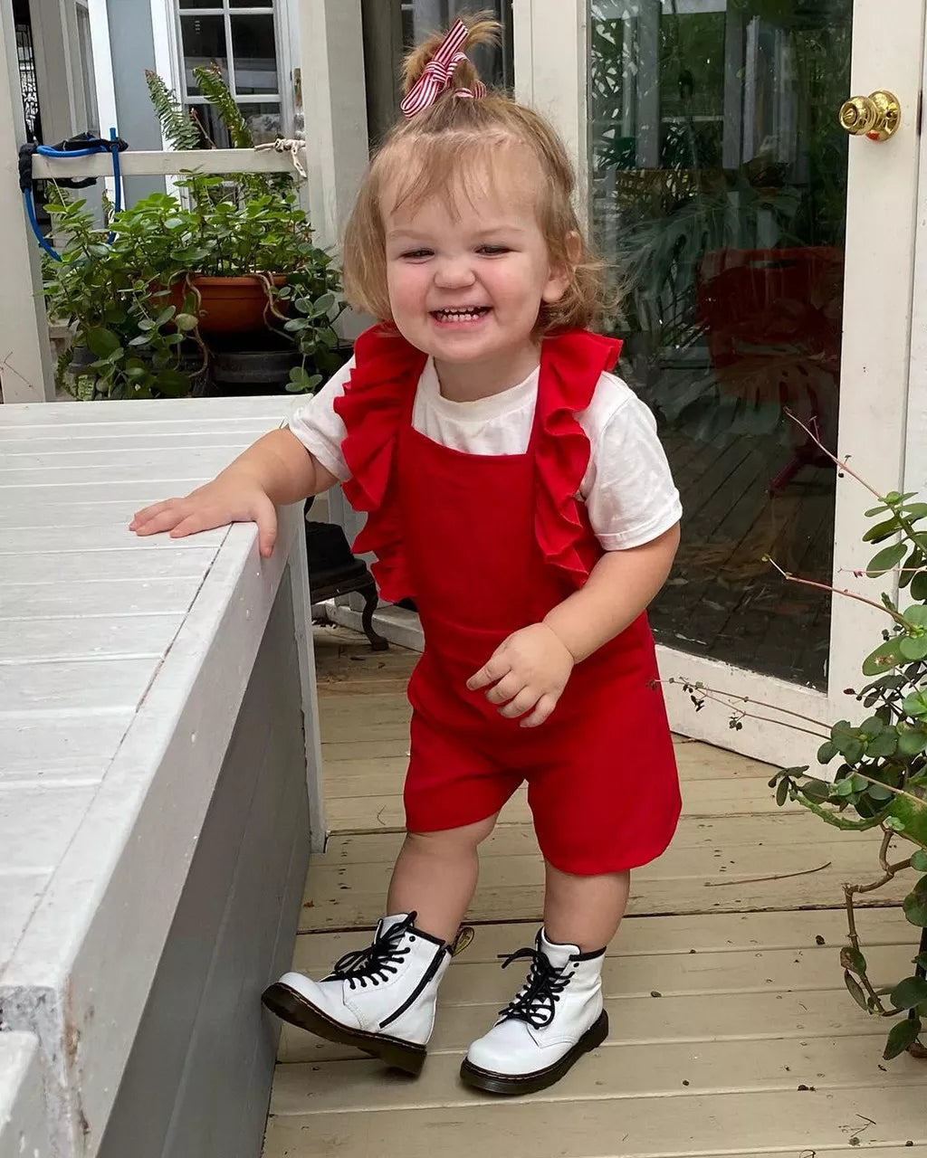 DR MARTENS Toddler 1460 Muted Leather Lace Up Boots
