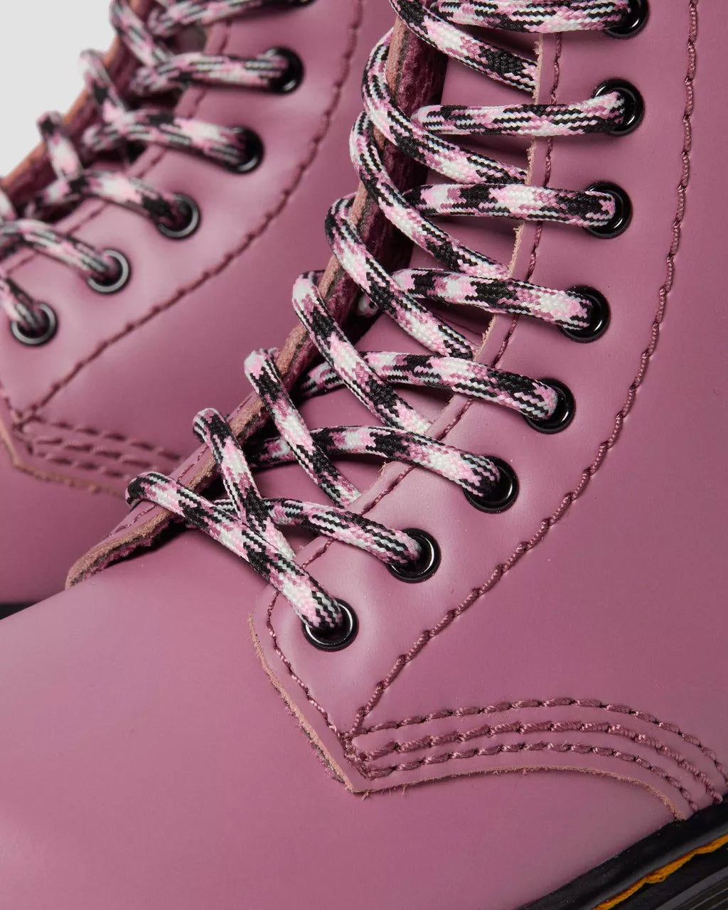 Toddler 1460 Muted Leather Lace Up Boots