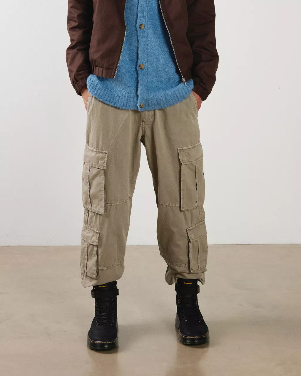 DR MARTENS Combs Tech II Wyoming Leather Utility Boots