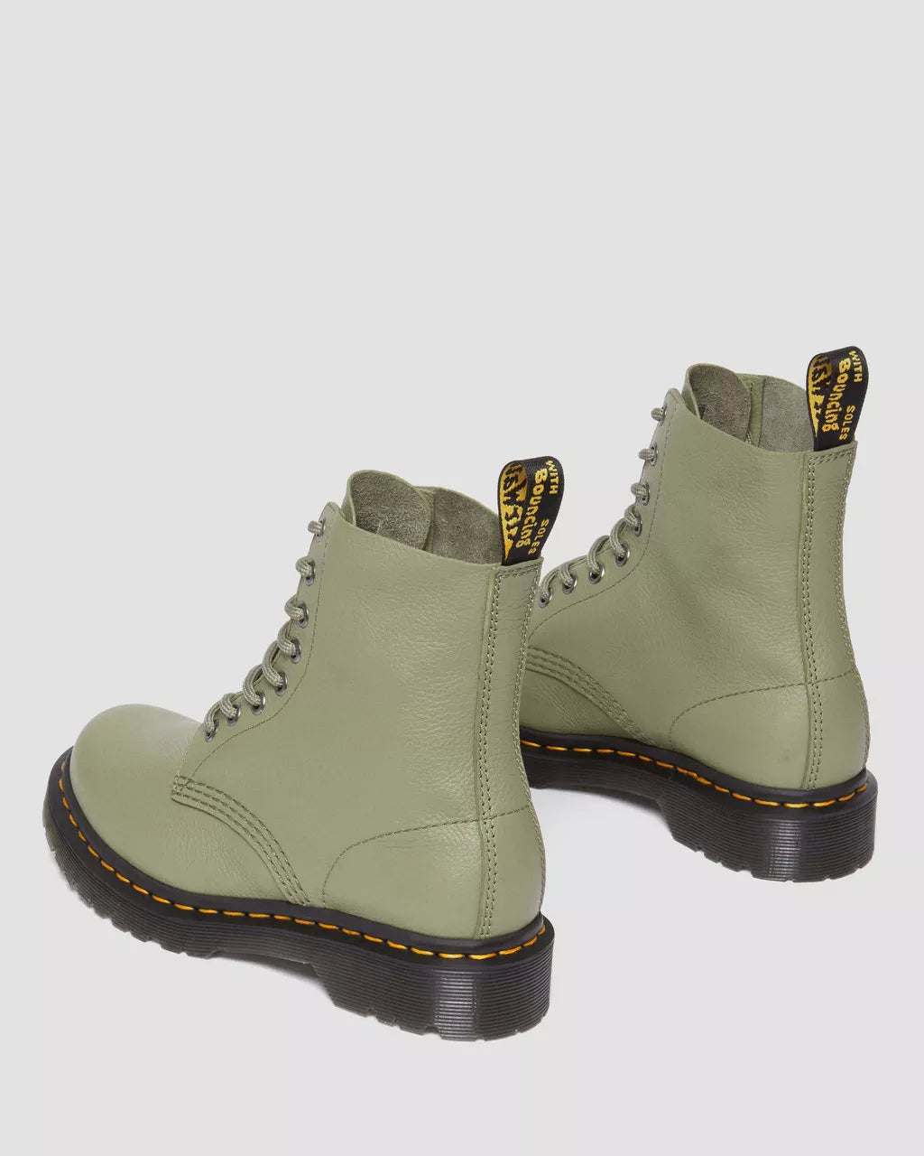 DR MARTENS 1460 Pascal Virginia Leather Lace Up Boots