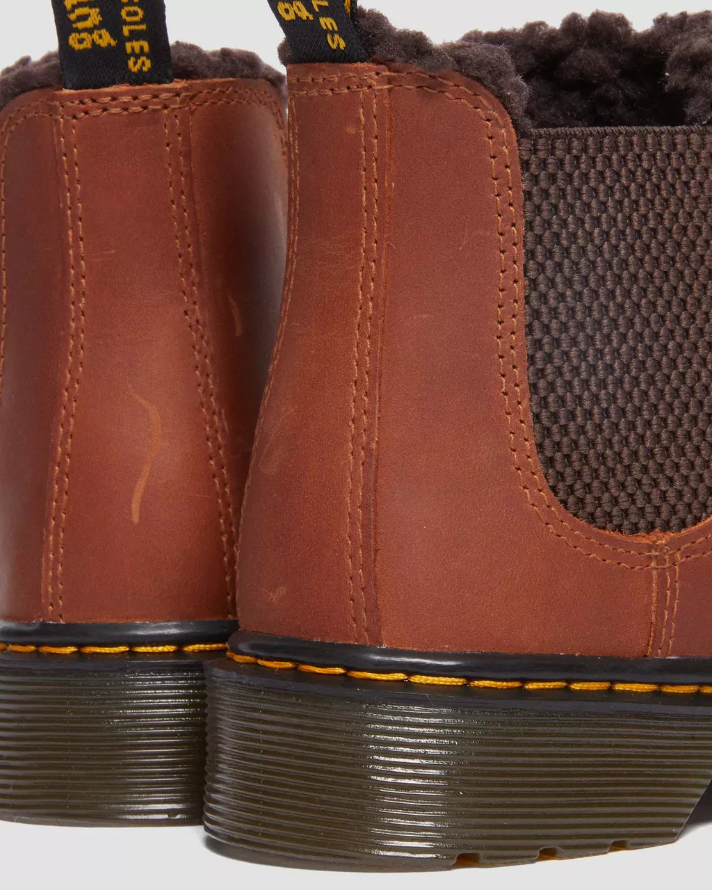DR MARTENS Junior 2976 Leonore Leather Boots