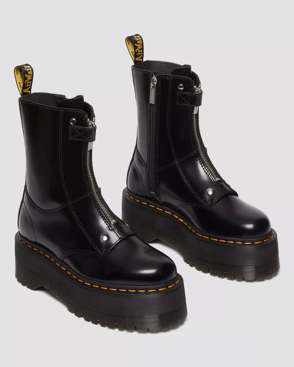 Jetta Hi Max Buttero Leather Platform Boots
