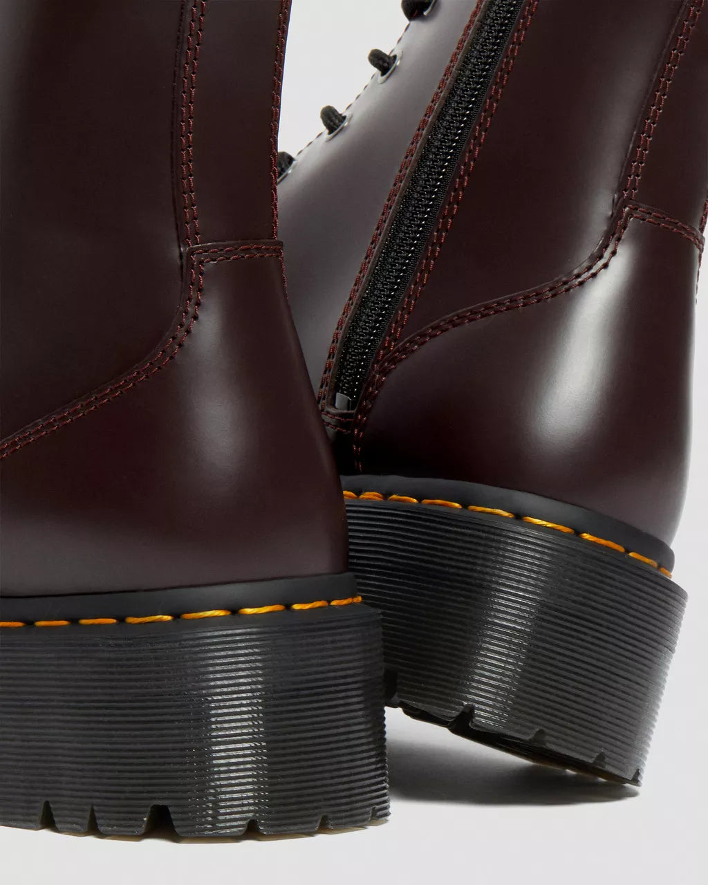 Jadon Smooth Leather Platform Boots