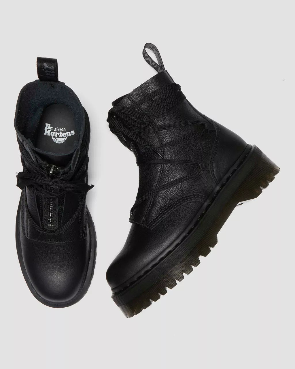 Jarrick II Laced Leather Platform Boots
