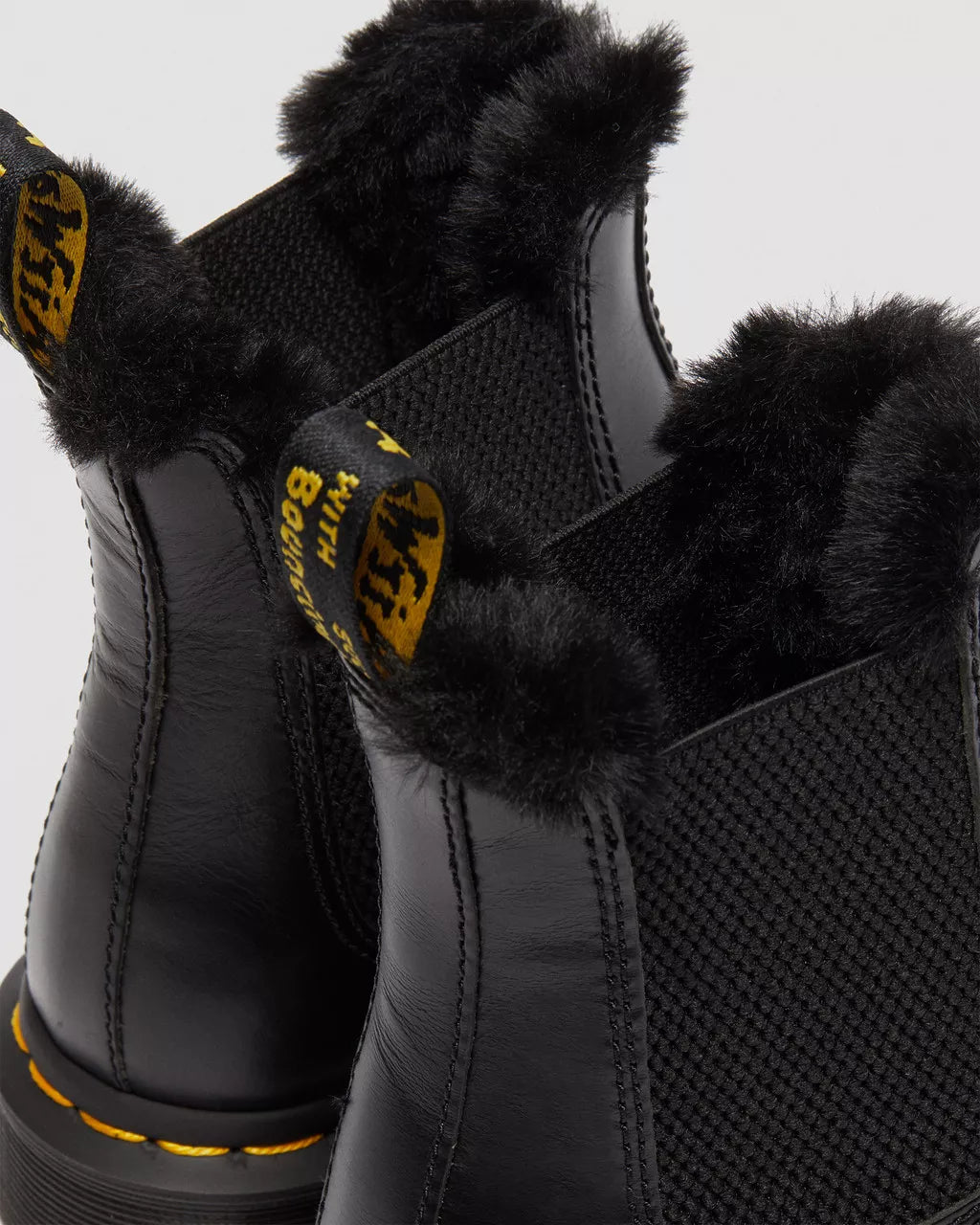 2976 Leonore Faux Fur Lined Chelsea Boots
