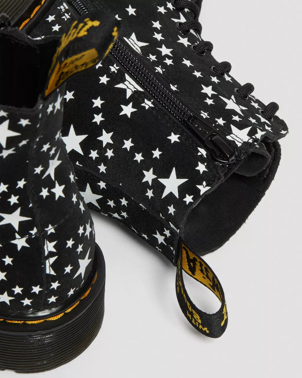 Junior 1460 Pascal Star Suede Lace Up Boots