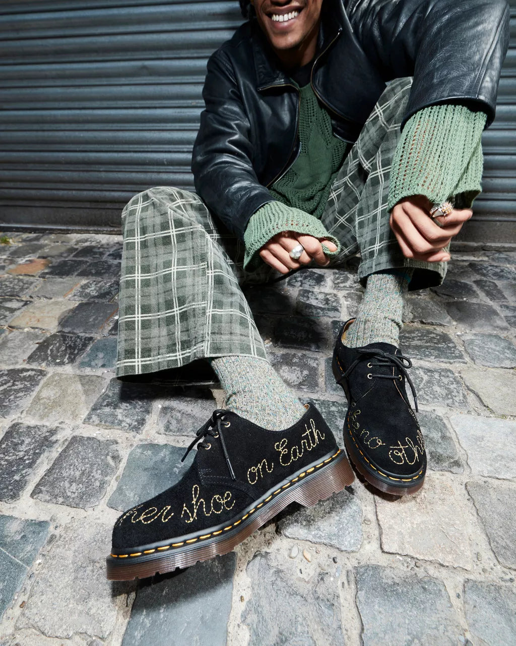 DR MARTENS 1461 Desert Oasis Suede Shoes