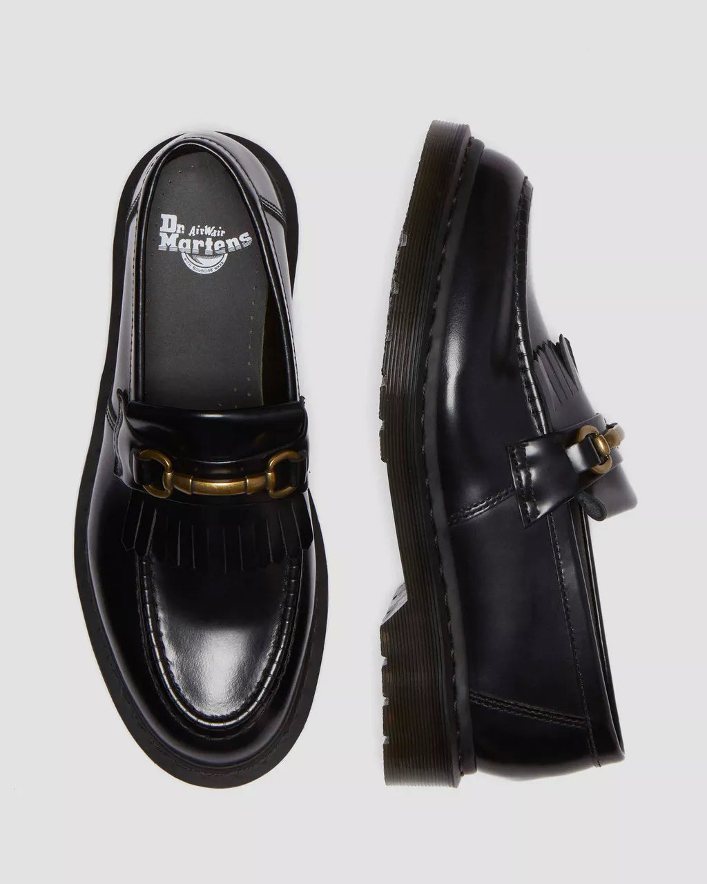 Adrian Snaffle Smooth Leather Tassel Loafers