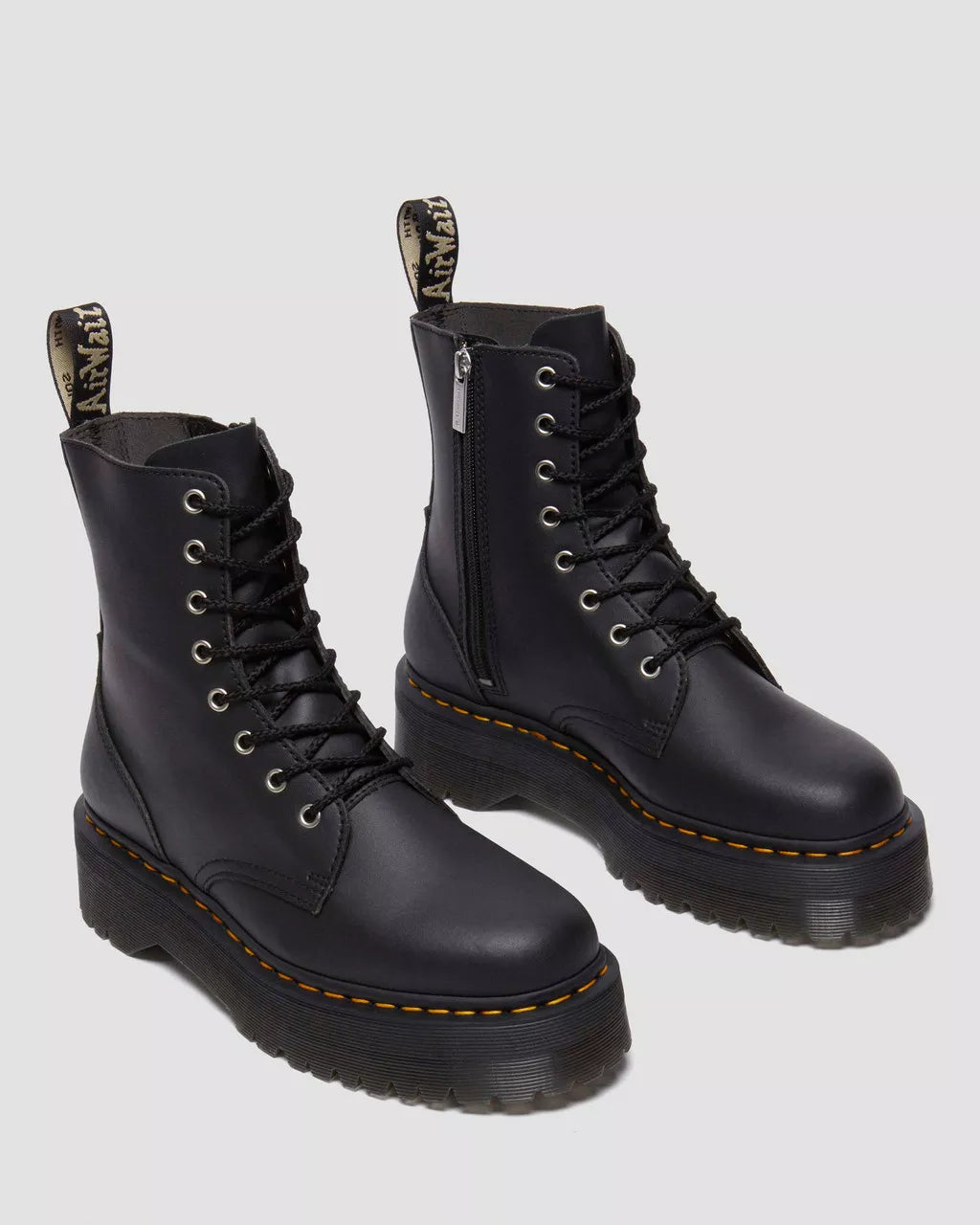 DR MARTENS Jadon Reclaimed Leather Platform Boots