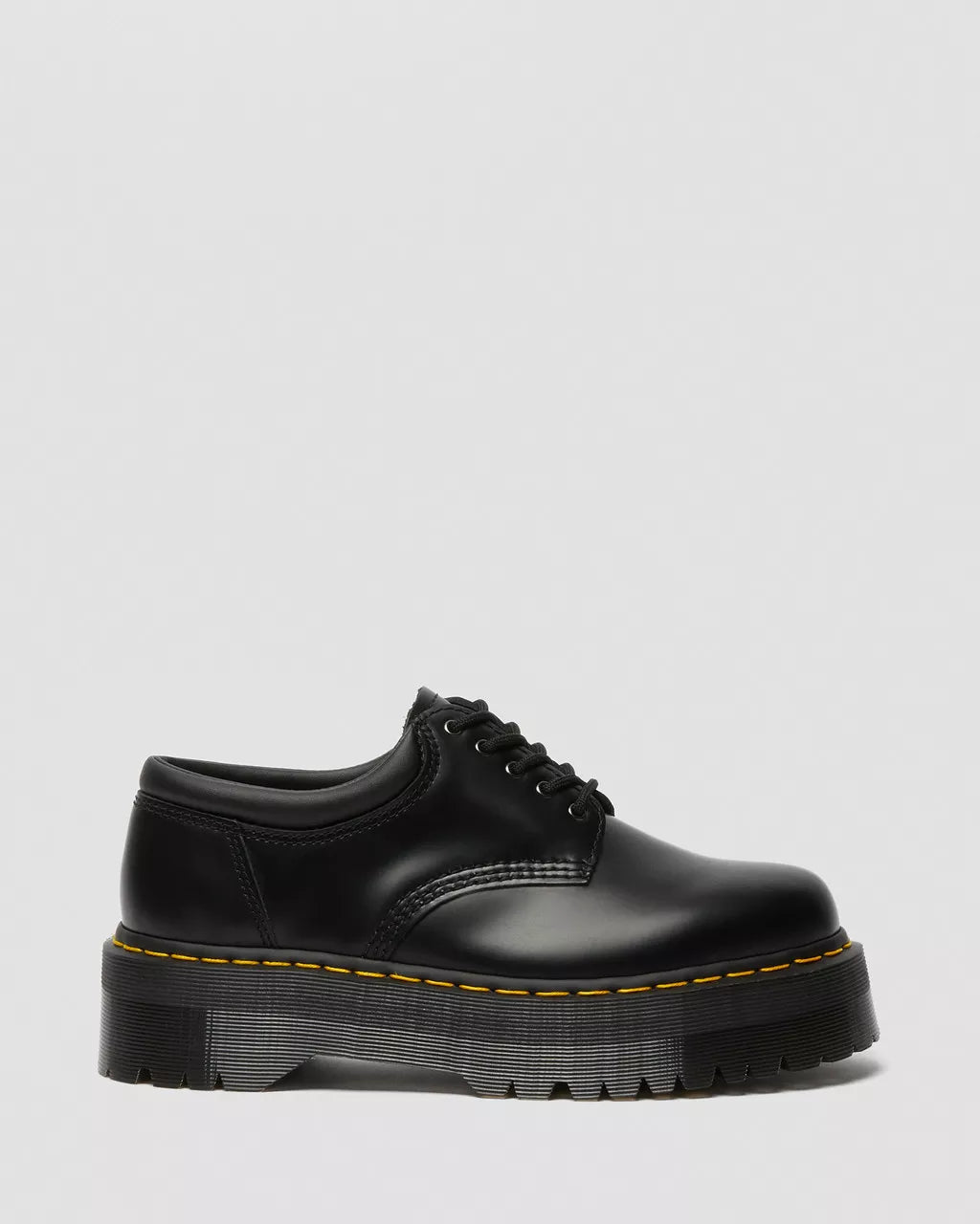 8053 Quad Smooth Leather Platform Shoes
