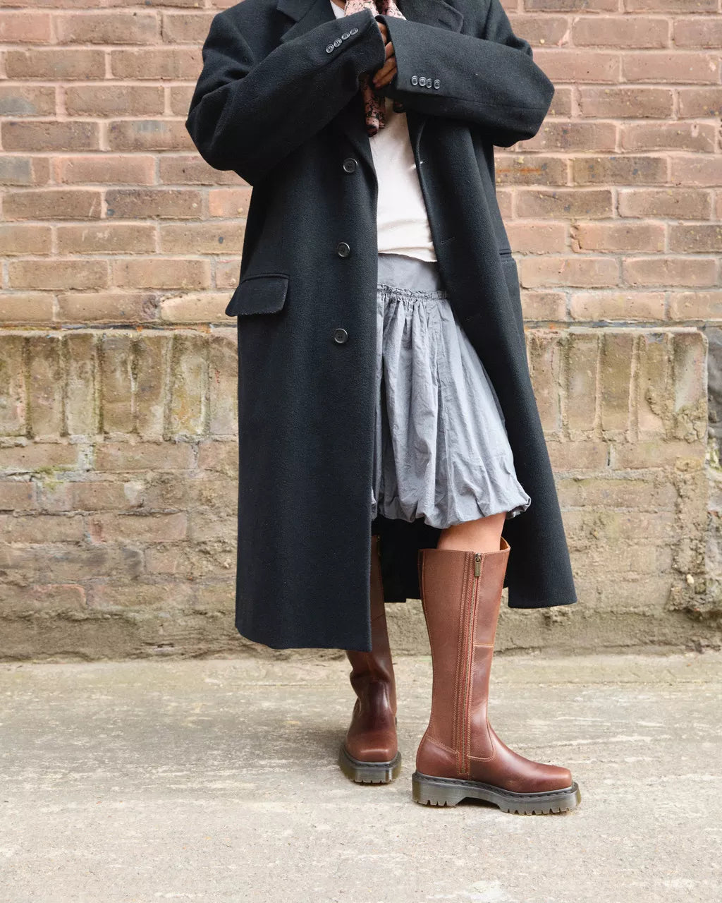 Amaayah Knee High Leather Riding Boots