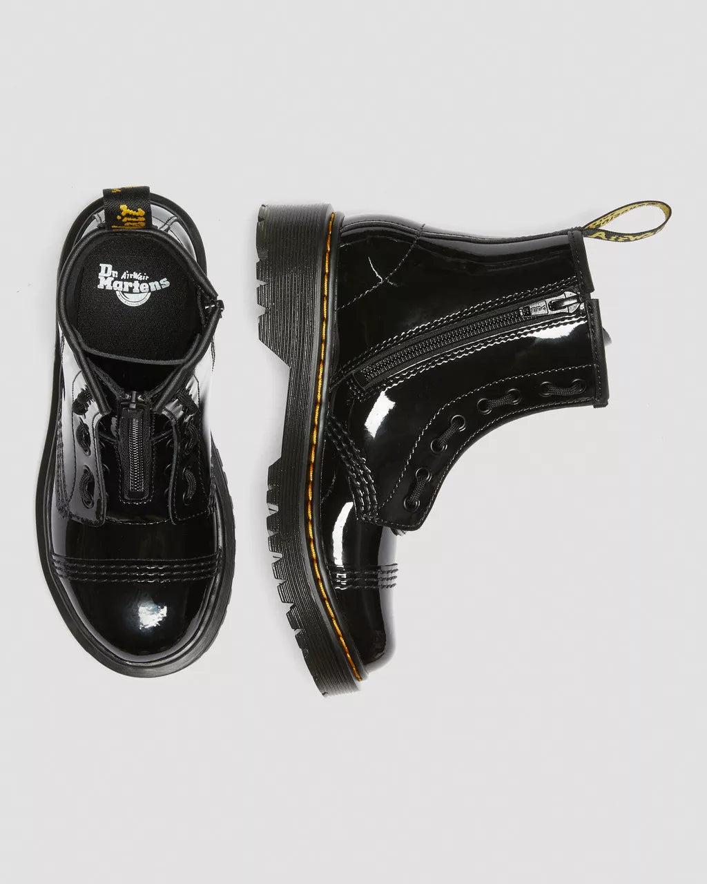 DR MARTENS Junior Sinclair Bex Patent Leather Boots