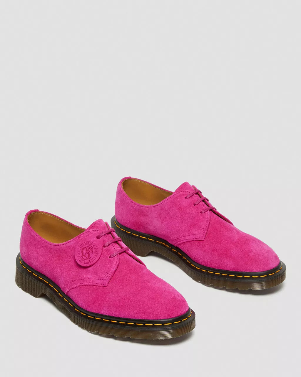 DR MARTENS 1461 Made in England Buck Suede Shoes
