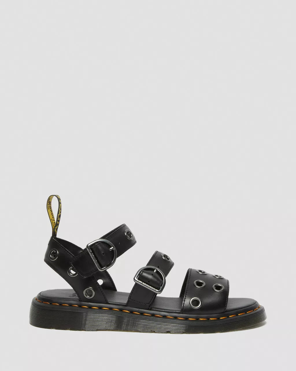 DR MARTENS Gryphon Hardware Brando Leather Sandals