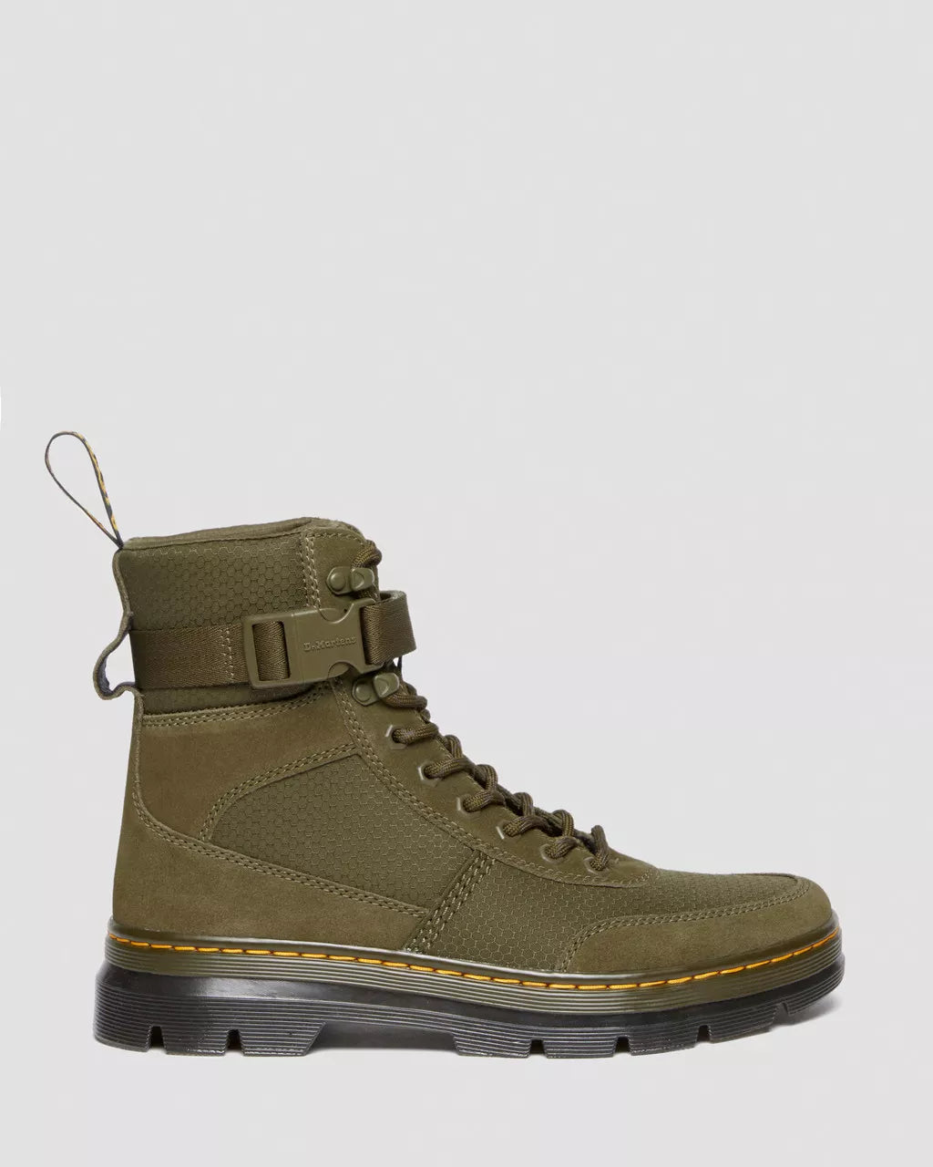 DR MARTENS Combs Tech Suede &amp; Nylon Utility Boots