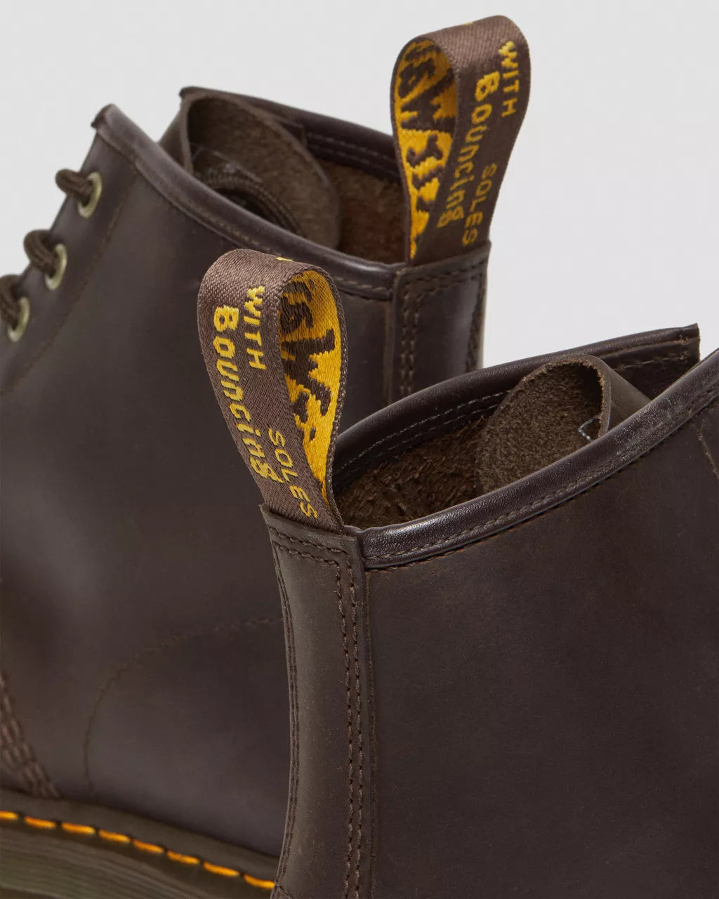 101 Crazy Horse Leather Ankle Boots