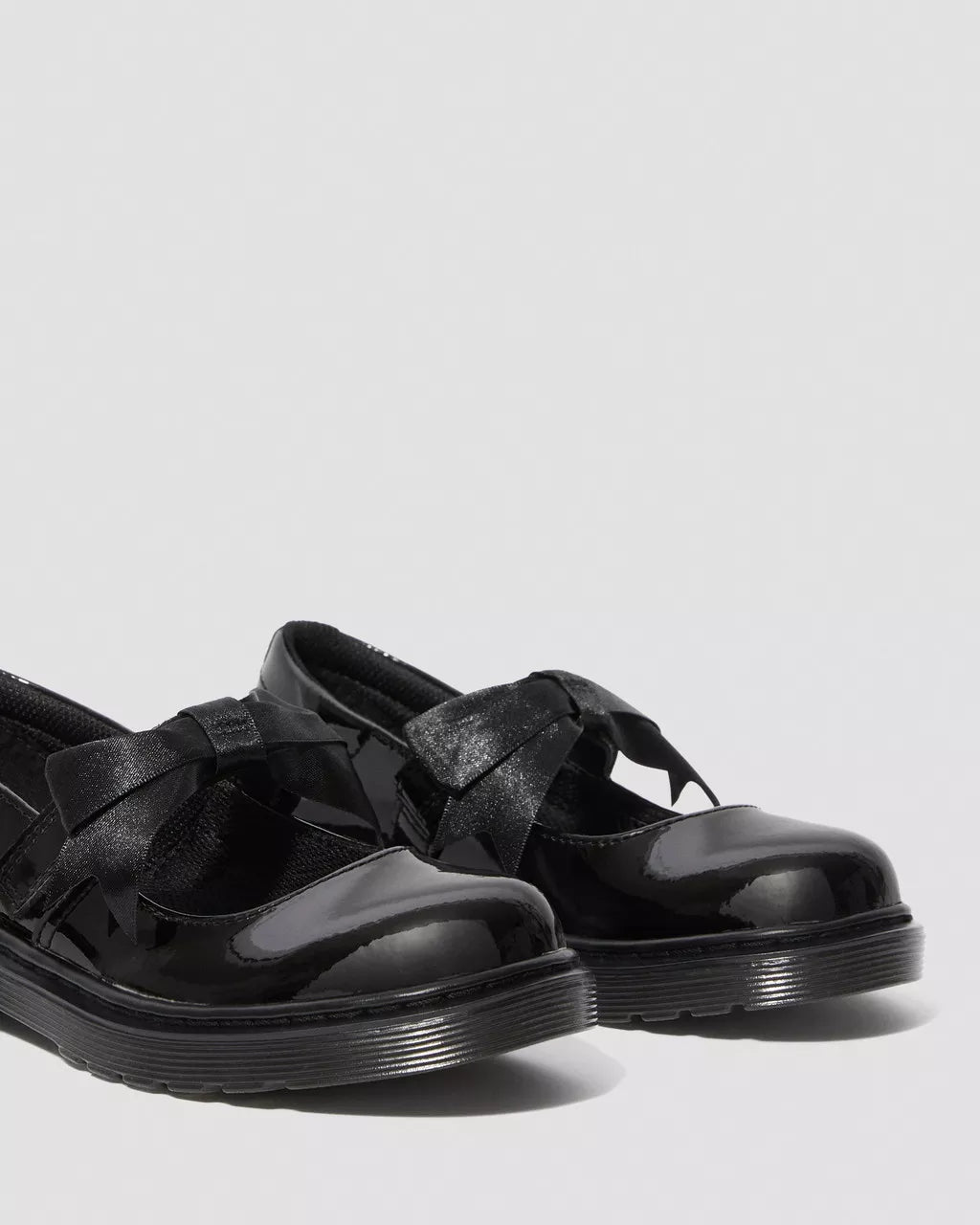 DR MARTENS Junior Maccy II Patent Leather Mary Jane Shoes