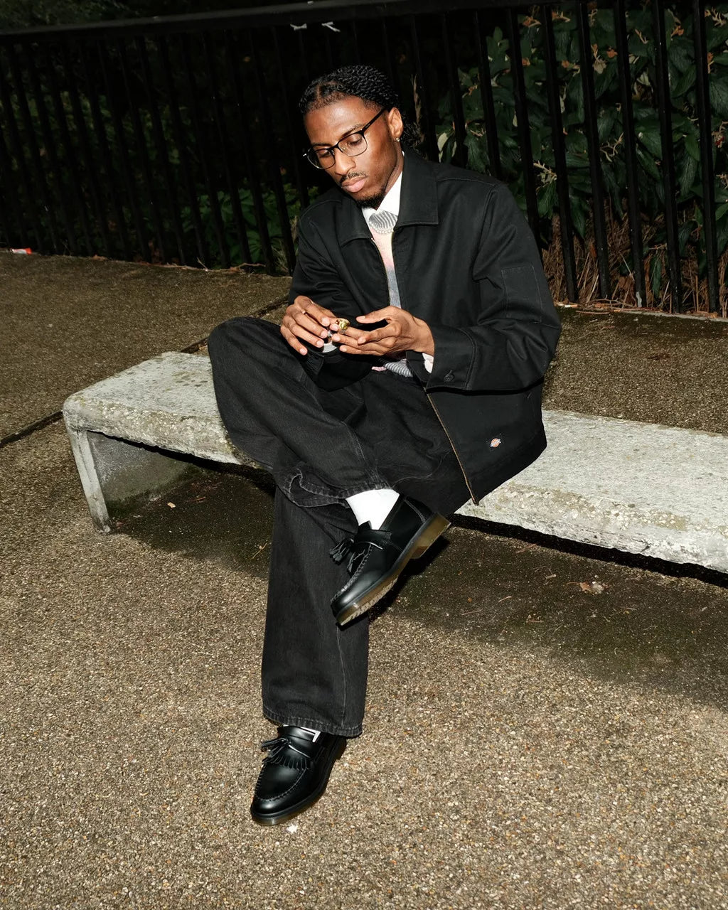 Adrian Smooth Leather Tassel Loafers