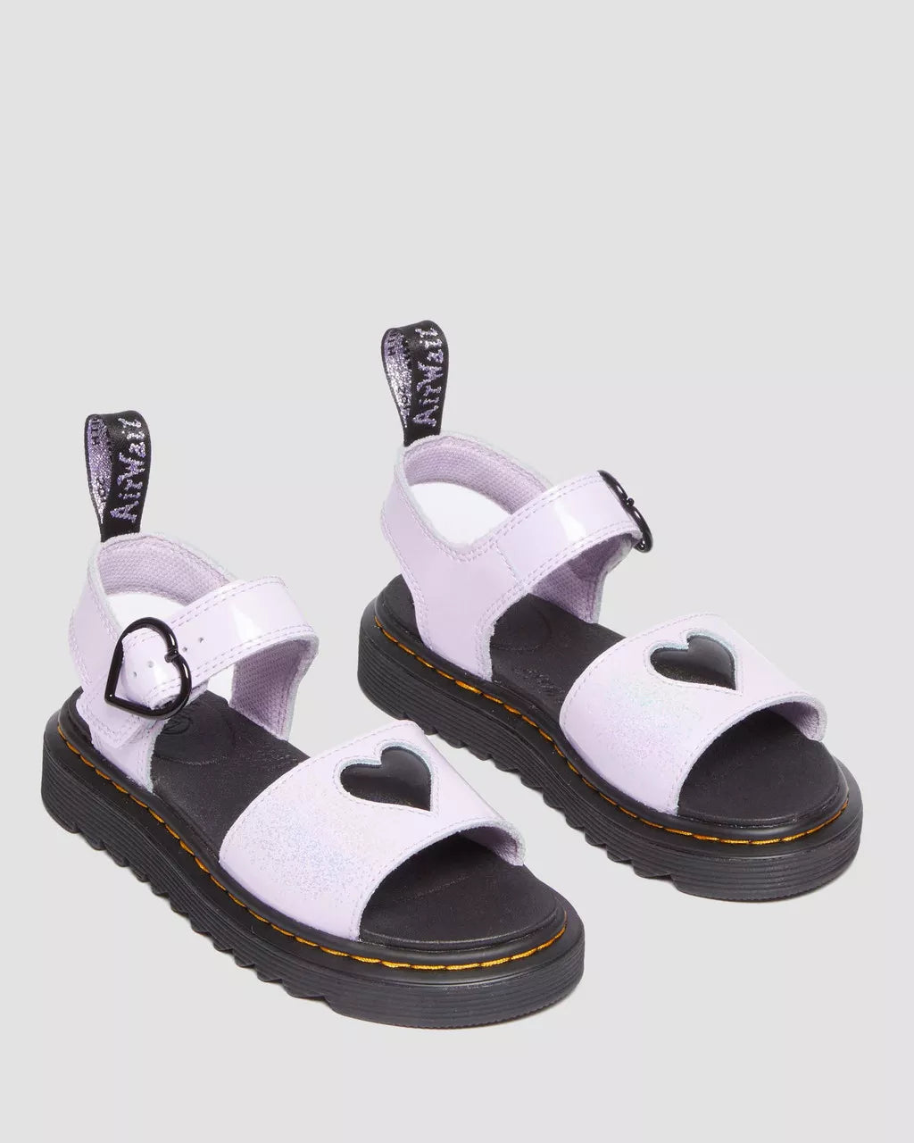 Junior Marlowe Galaxy Shimmer Heart Sandals