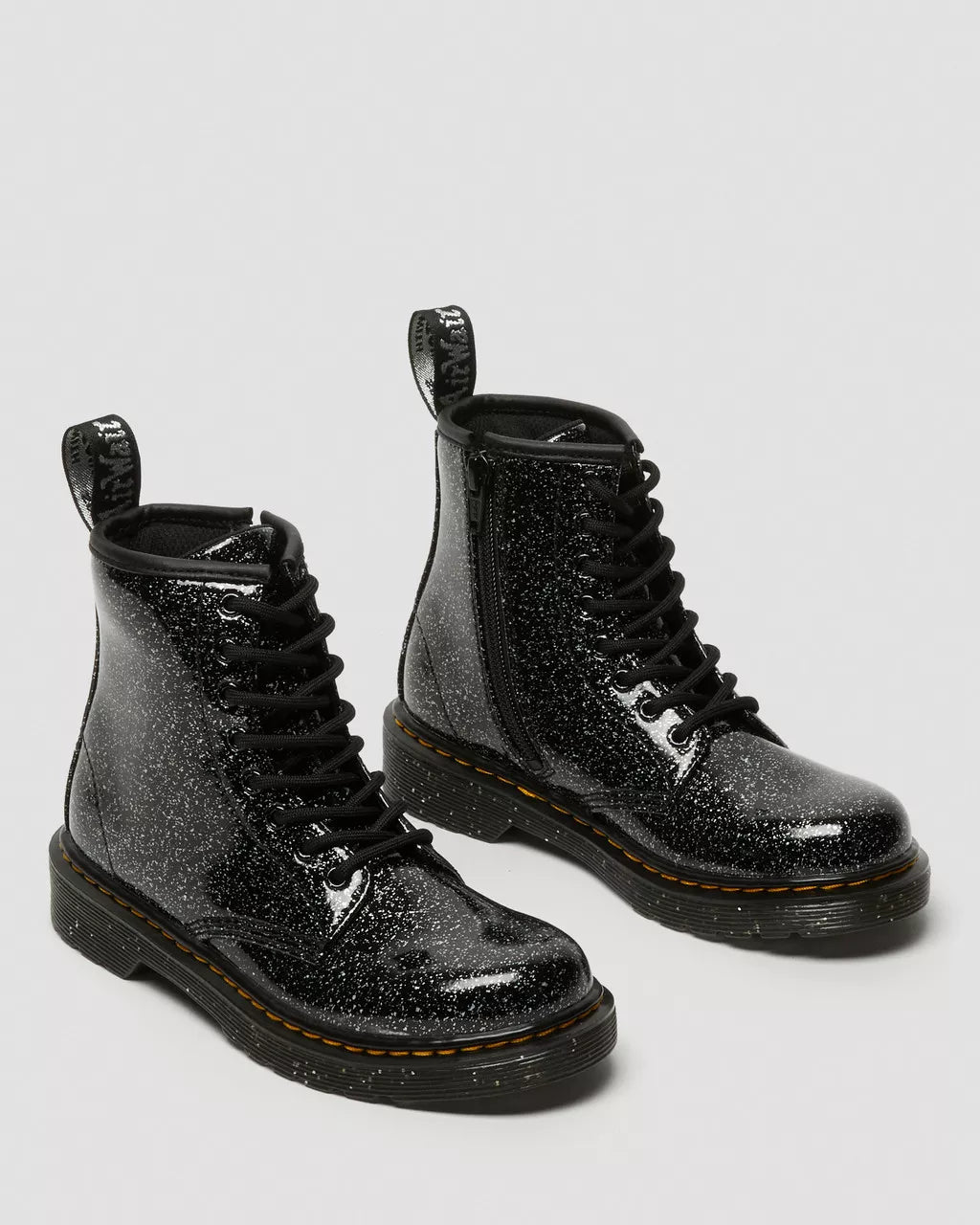 Junior 1460 Glitter Lace Up Boots