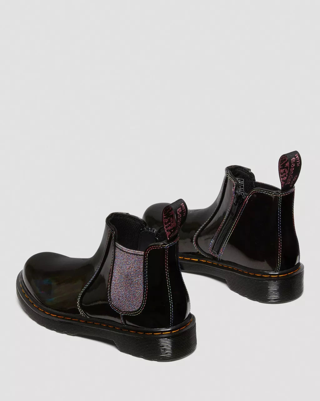 DR MARTENS Junior 2976 Sparkle Rays Chelsea Boots