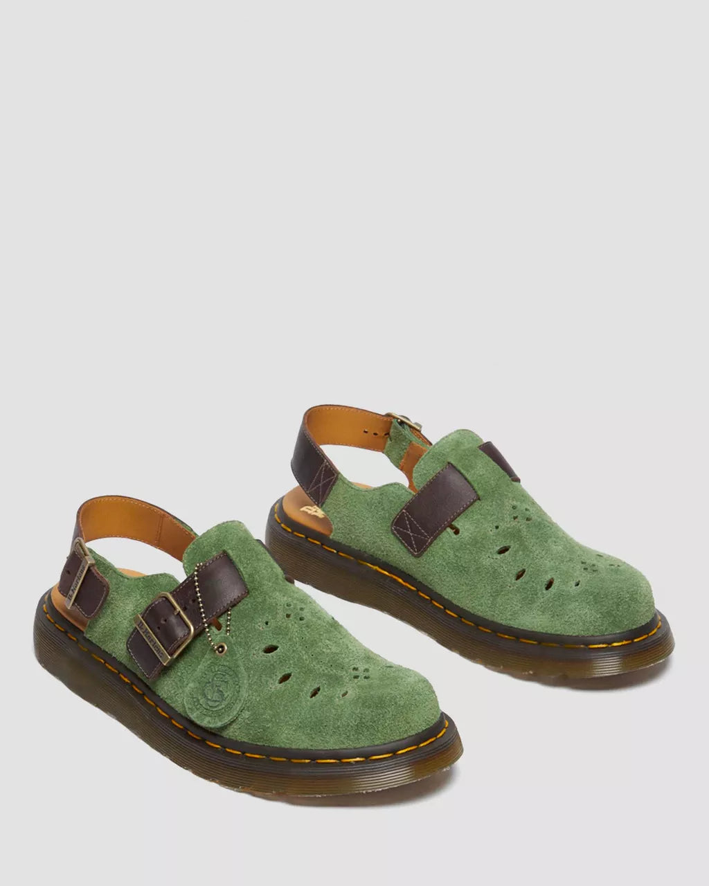 Jorge Leather &amp; Suede Mules