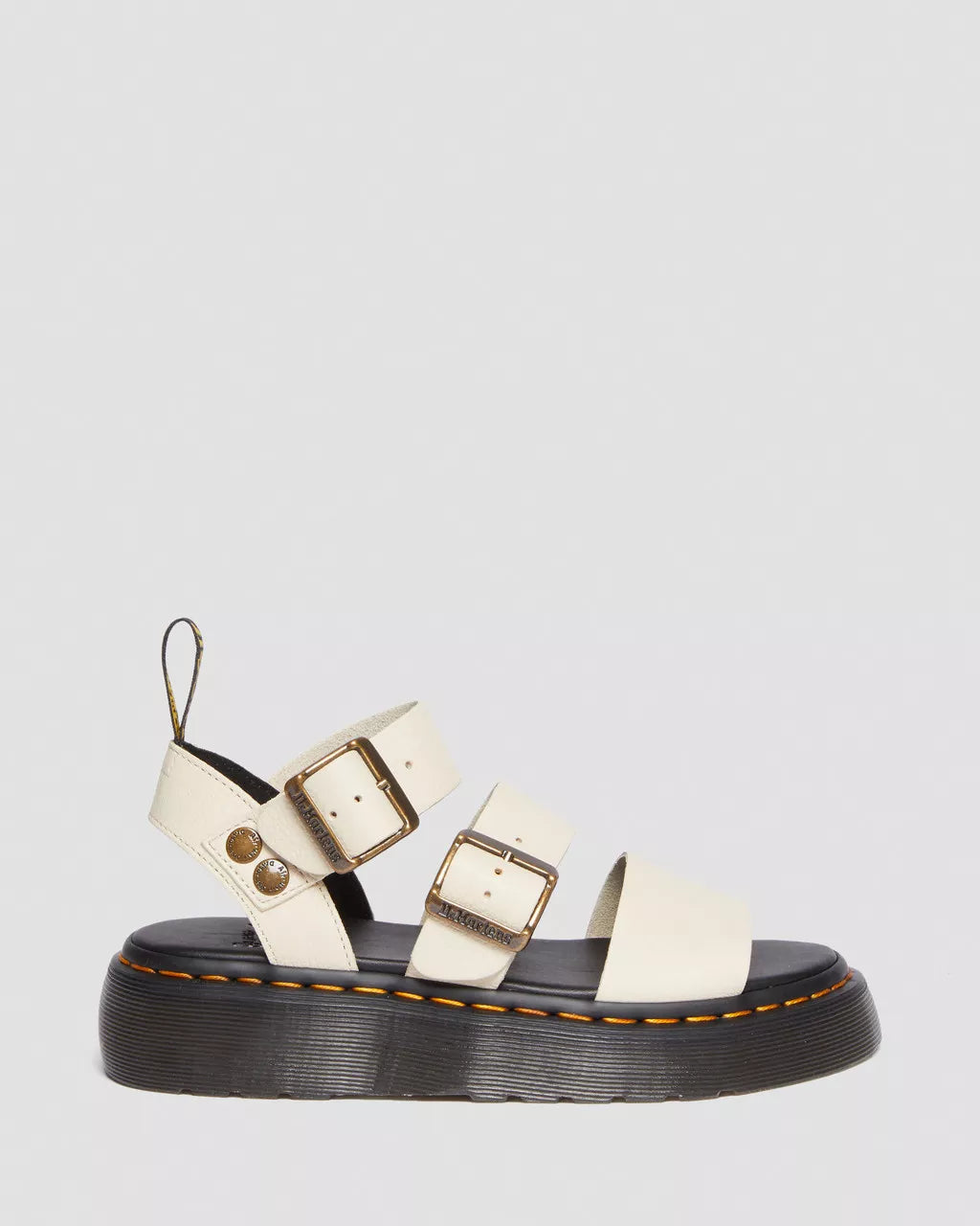 Gryphon Quad Leather Platform Sandals