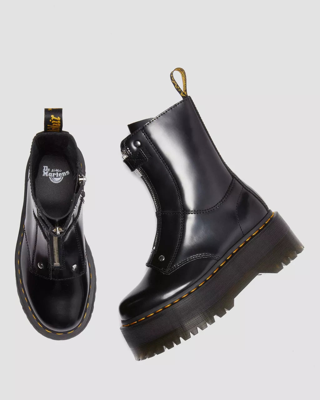 Jetta Hi Max Buttero Leather Platform Boots