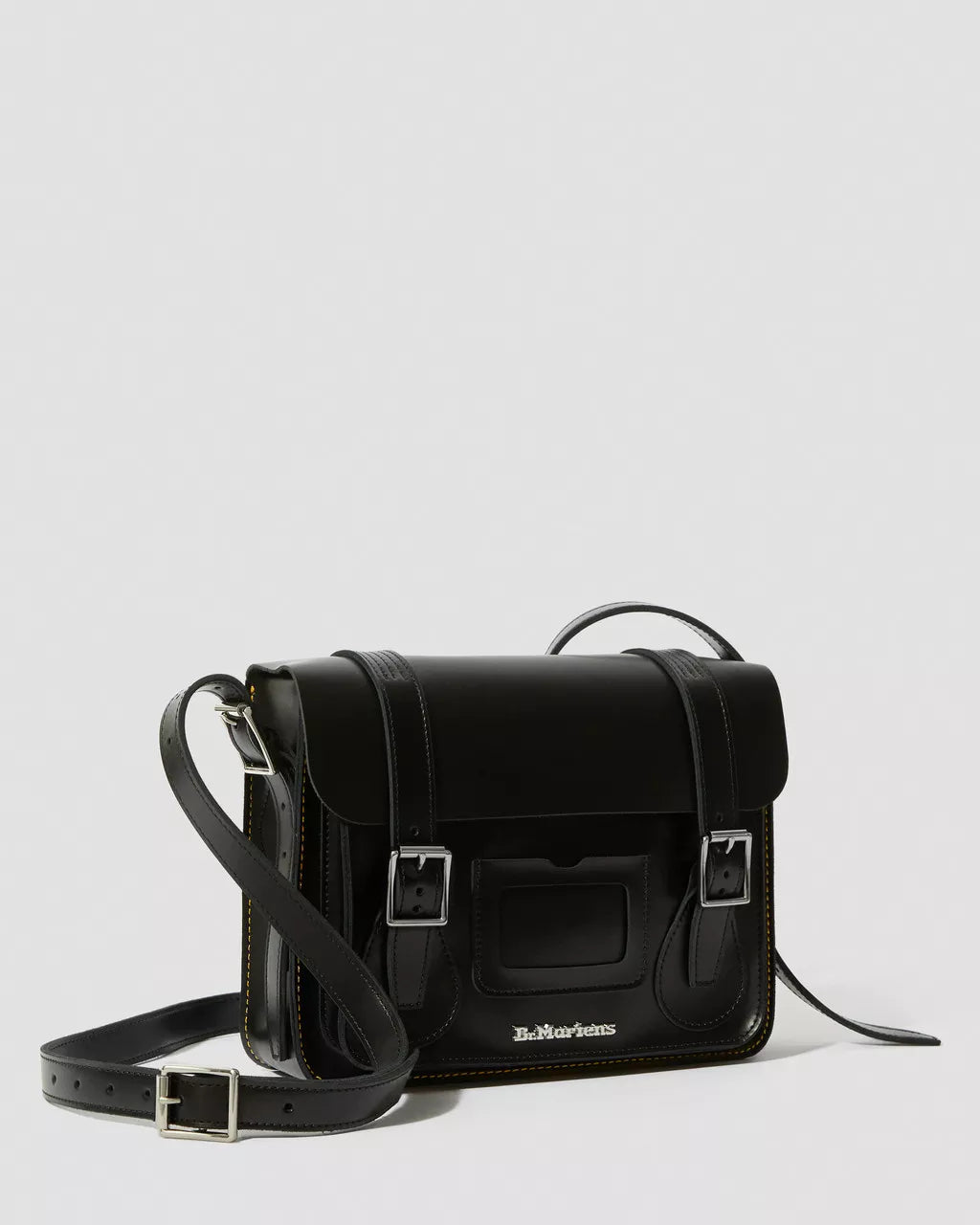 DR MARTENS 11 Inch Kiev Smooth Leather Satchel