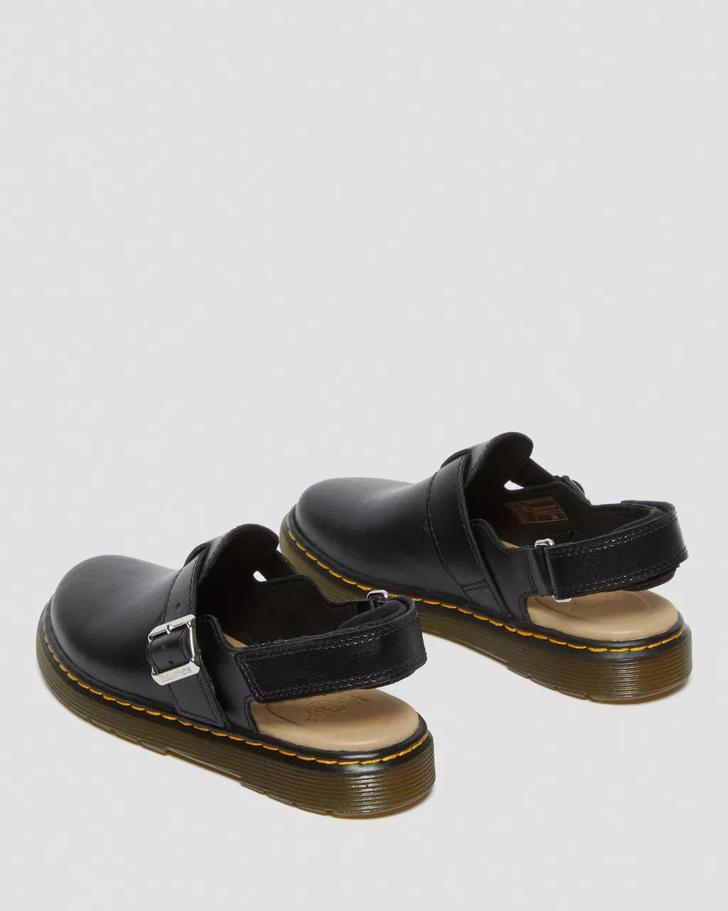 DR MARTENS Junior Jorgie Leather Mules