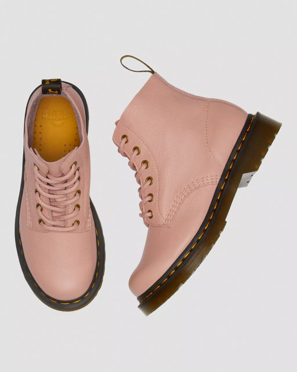 DR MARTENS 101 Unbound Virginia Leather Ankle Boots